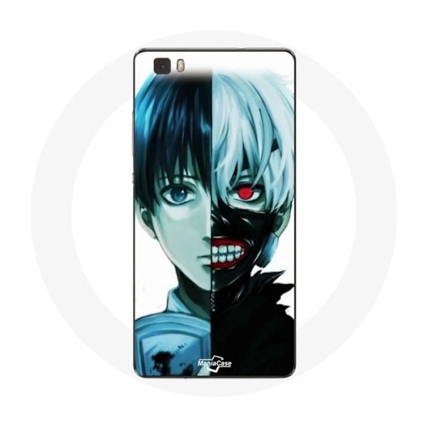 Coque för Huawei P8 Lite Tokyo Ghoul Ansikte Halva