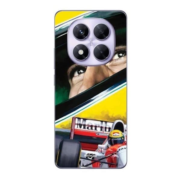 Coque - Xiaomi - Redmi Note 14 Pro 5G - F1 Ayrton Senna - Flexibel - Svart