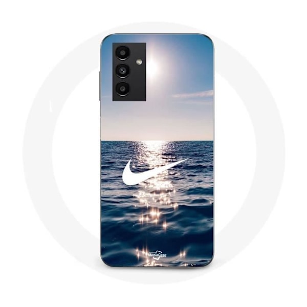 Coque - Maniacase - Samsung Galaxy A14 5G - Sval - Svart - Nike-logotyp Vit Mer Solei svart