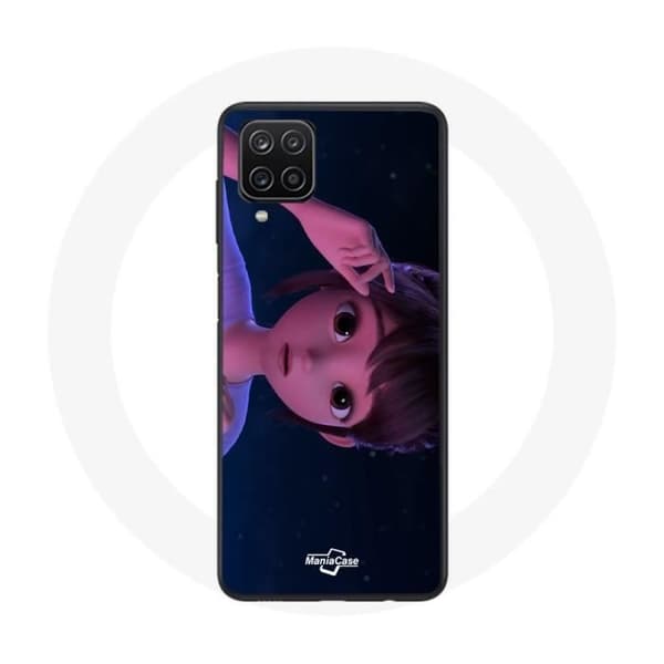 Coque - MANIACASE - Samsung Galaxy A12 - Mjuk - Blå - BTS TinyTAN ARMY Zero O'Clock Animation