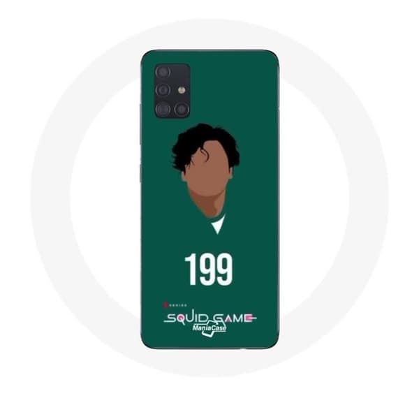 Coque Samsung Galaxy A51 Squid Game Ali Abdul numero 199