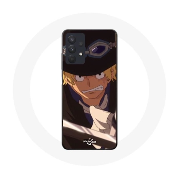 Coque Maniacase för Samsung Galaxy A32 5G Manga Sabo One Piece Affisch svart