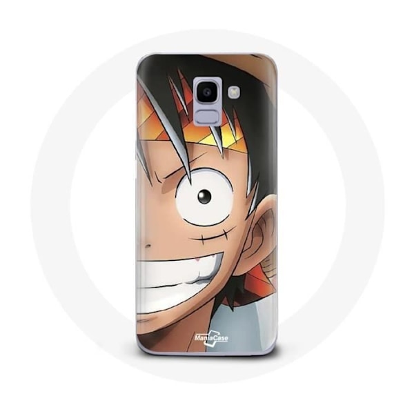 Coque för Samsung Galaxy A8 2018 One piece Manga Luffy