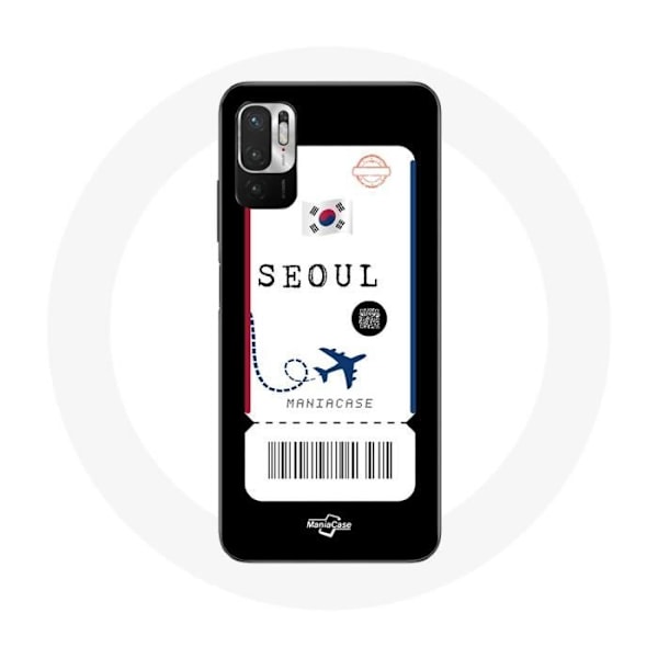Skal för Xiaomi Redmi Note 10 5G Flygbiljett Seoul Sydkorea