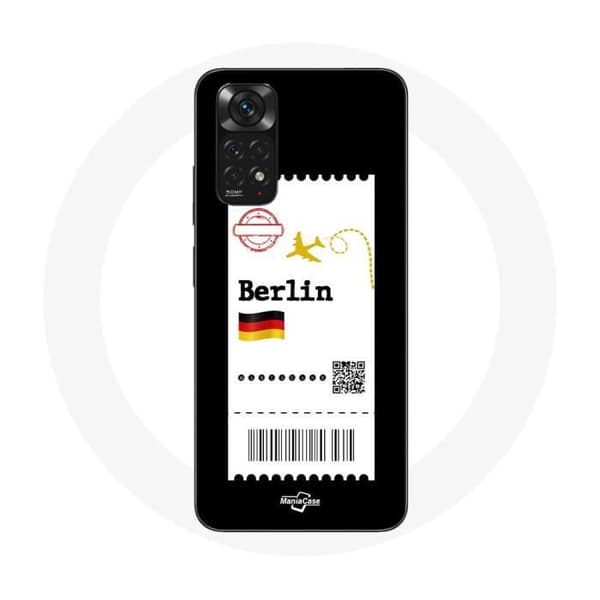 Cover til Xiaomi Redmi Note 11S Flybillet Berlin