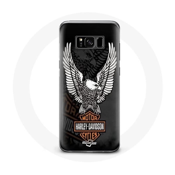 Coque för Samsung Galaxy S8 plus Harley Davidson örn logotyp