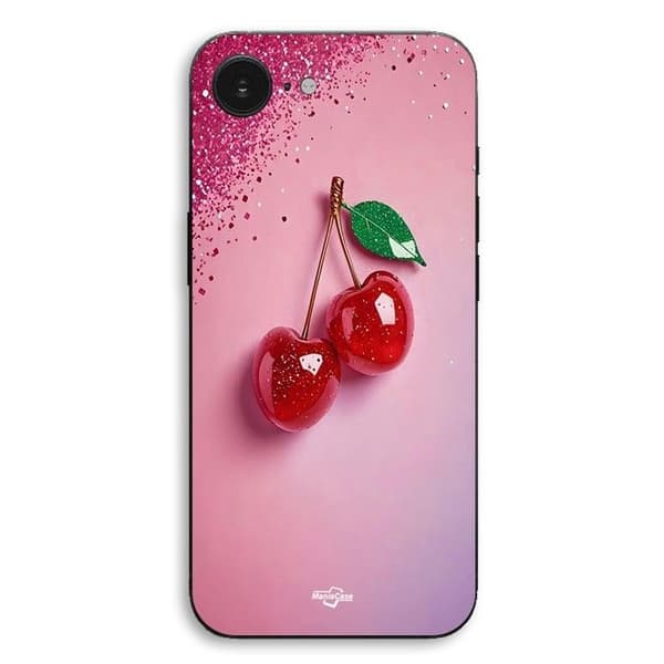 Cover til iPhone 17e Glansfuld Maniacase Svart