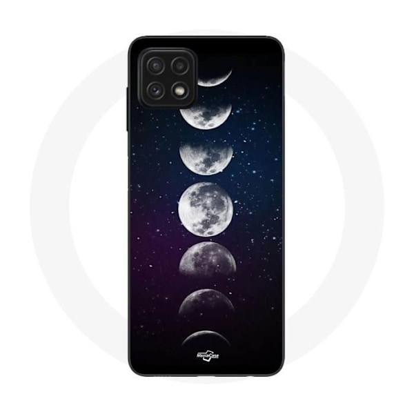 Coque Maniacase för Samsung Galaxy A22 5G månfase natten stjärna