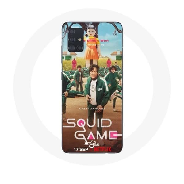 Coque - Samsung - Galaxy A51 - Squid Game - Stødbeskyttelse - Blød