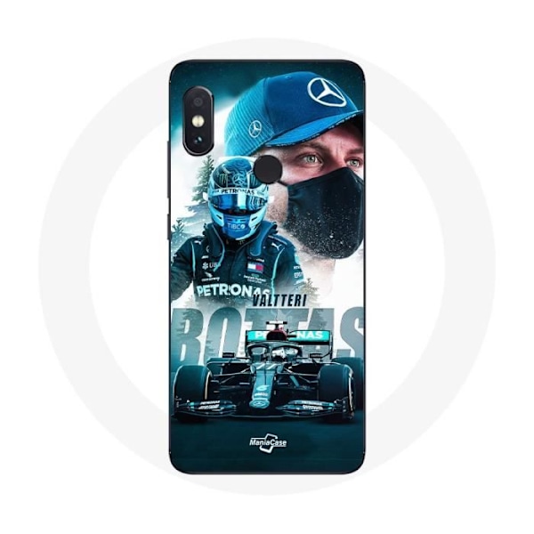 Skydd för Xiaomi Redmi Note 5 AI Dual Camera Formel 1 Valtteri Bottas finsk racerförare