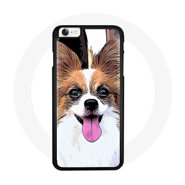 Coque Iphone 4 Epagneul Nain Continental