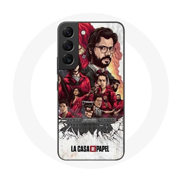 Coque för Samsung Galaxy S22 La Casa De Papel affischkonst