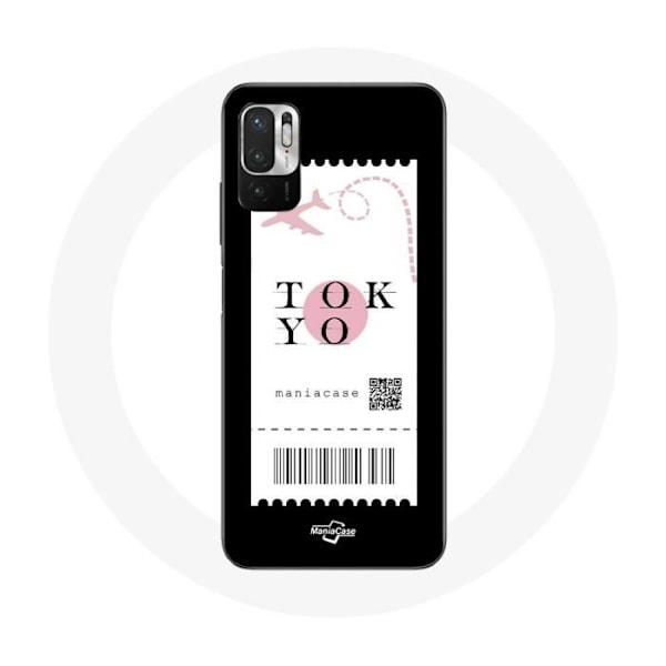 Coque för Xiaomi Redmi Note 10 5G Flygbiljett Tokyo Japan