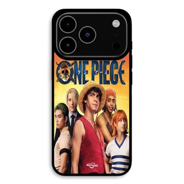 Coque för iPhone 17 Pro Max One Piece serie Maniacase Svart
