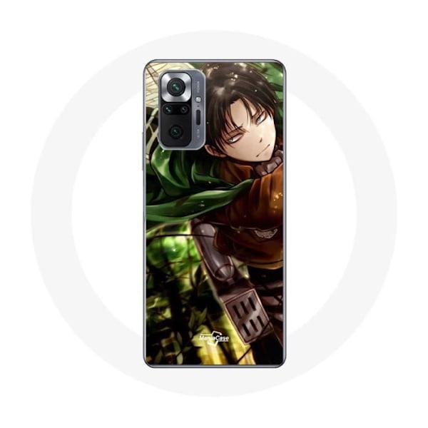 Coque för Xiaomi Redmi Note 10 Pro Attack on Titan Levi Ackerman