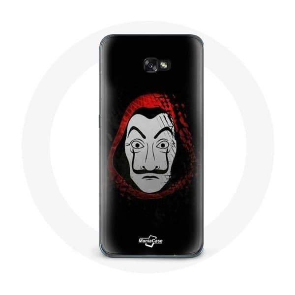 Coque - La casa de papel - Samsung Galaxy A5 2017 - Blød - Sort - Beskyttelse