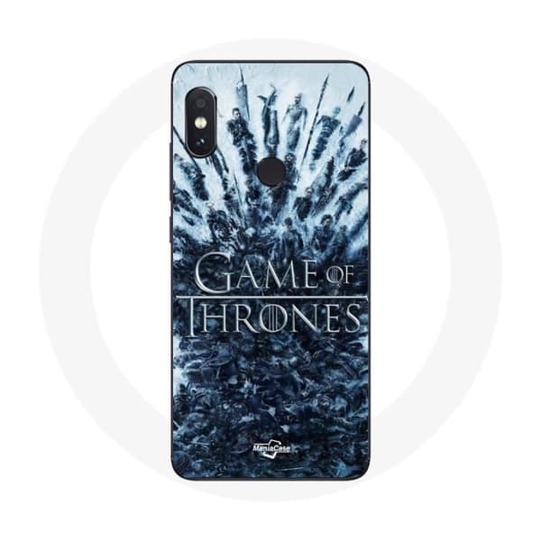 Coque - Game of Thrones - Xiaomi Redmi Note 5 Pro - Stiv - Karakterer - Grå Grå