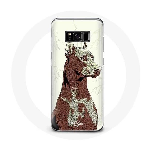 Cover til Samsung Galaxy S8 Doberman hunderace