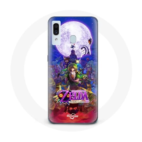 Coque för Samsung Galaxy A40 Legenden om Majoras mask Zelda Spel