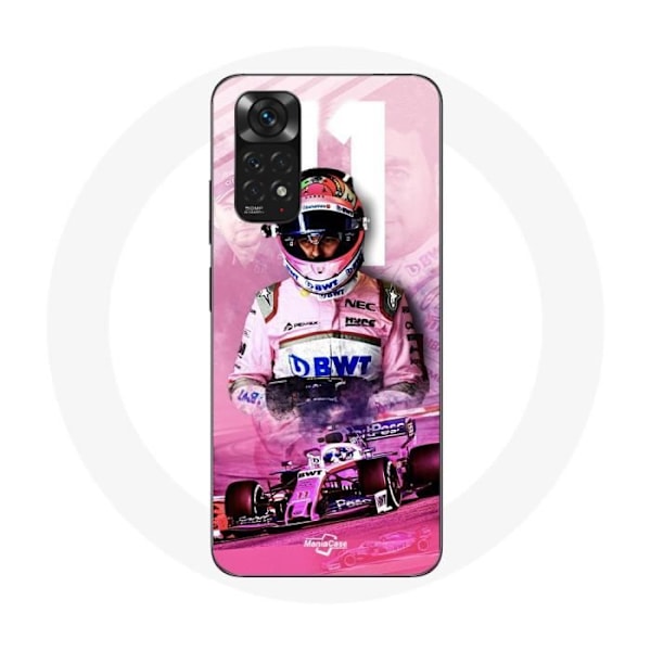 Coque - Formule 1 - Xiaomi Redmi Note 11S - Flexibel - Rosa - Sergio Pérez Rosa