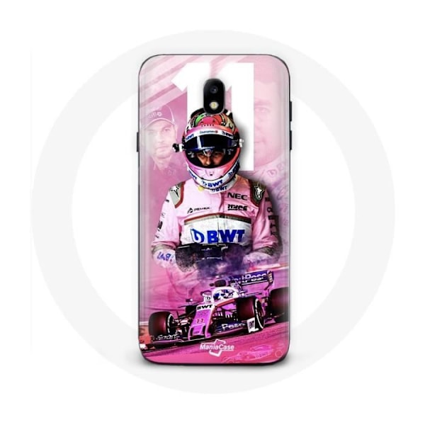 Coque - Formel 1 - Galaxy J3 2017 - Sergio Pérez - Flexibel - Rosa Rosa