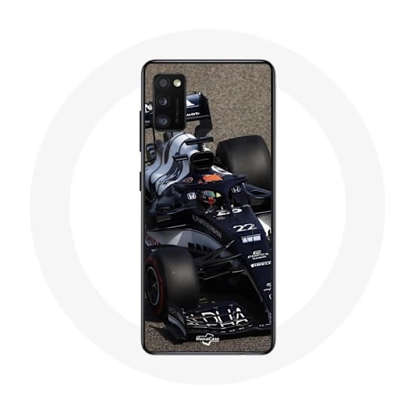 Coque - Formule 1 - Samsung Galaxy A41 - Yuki Tsunoda - Flexibel - Blå Blå