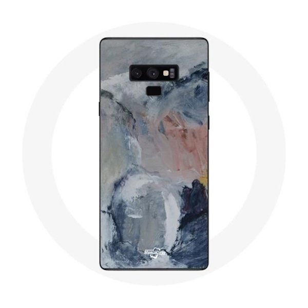 Cover - Samsung - Galaxy Note 9 - Grå - Abstrakt - Blød Grå