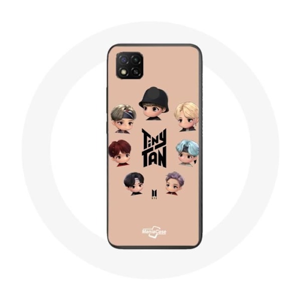 Coque för Xiaomi Redmi 9C BTS TinyTAN Animation Affisch RM Jin Suga J-Hope Jimin V Och Jungkook