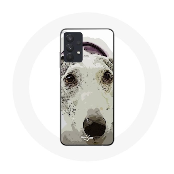 Coque - Maniacase - Samsung Galaxy A32 5G - Greyhound - Silikon - Mjuk svart