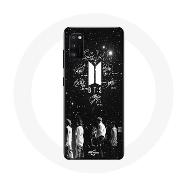 Coque - Maniacase - Samsung Galaxy S20 Plus - Souple - Noir - BTS Signaturmedlemmar