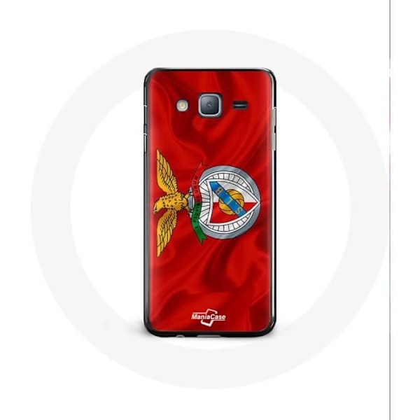Coque Samsung Galaxy J3 2016 slb benfica röd bakgrund