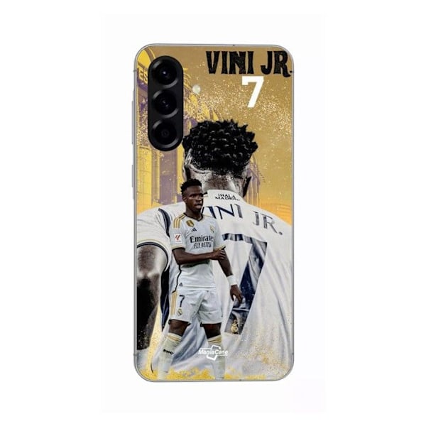 Coque - Maniacase - Samsung Galaxy A56 - Vinicius JR - Silikon - Mjuk Svart