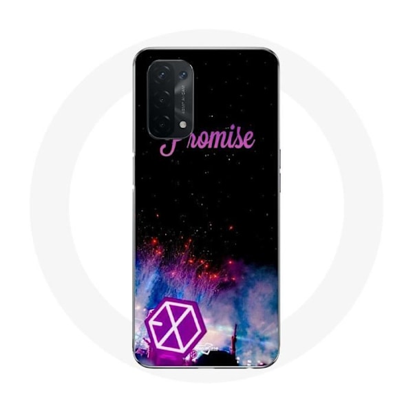 Coque för Oppo A74 Exo Grupp K-pop Logotyp Sång Löfte