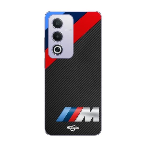 Coque - BMW - Oppo A80 - Blød - Sort - M Power Logo