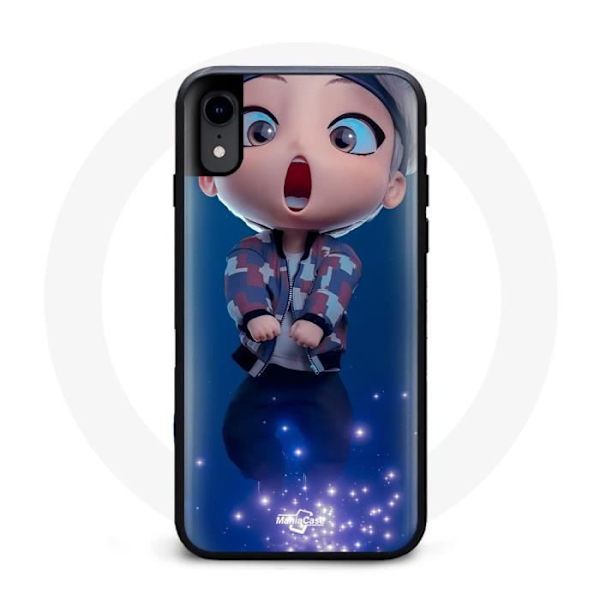 Cover til iPhone X BTS TinyTAN Animation V Mic Drop