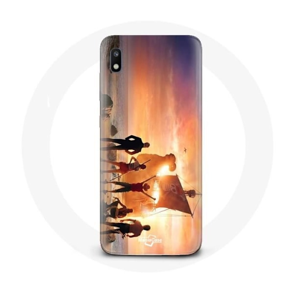 Coque - Maniacase - Samsung Galaxy A10 - One Piece Affisch Besättningar Säsong 1 - Mjuk - Svart