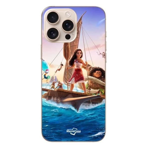 Coque iPhone 16 Pro Max Vaiana 2 utrustning Disney Anime Maniacase