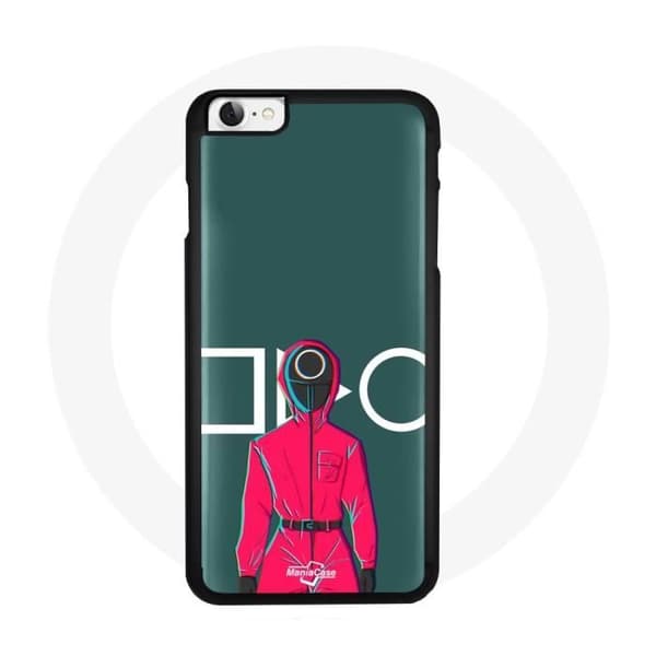 Coque Iphone 6 - Squid Game - Mjuk - Enhetsskydd - Grön - Unisex