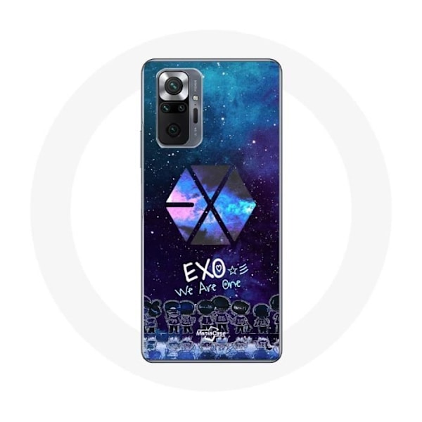 Coque för Xiaomi Redmi Note 10 Pro Exo Grupp K-pop Logotyp vi är en