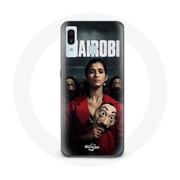 Coque för Samsung Galaxy A20e La casa de papel Nairobi Säsong 4