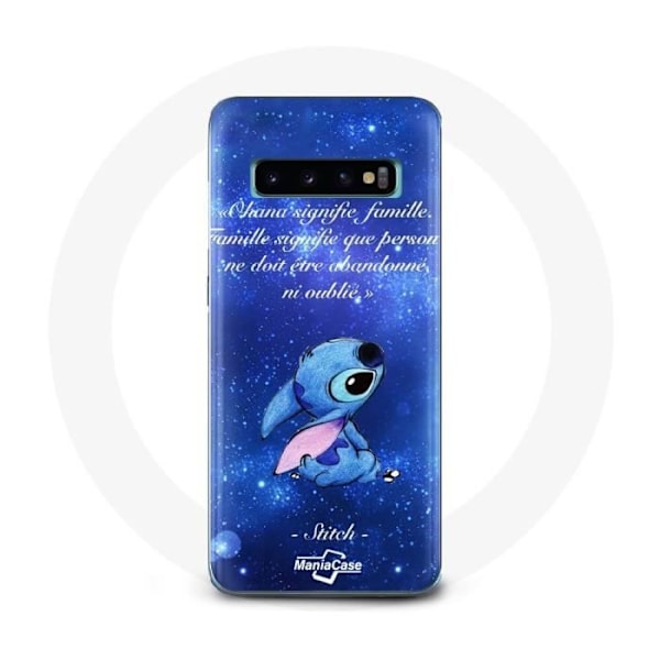Coque för Samsung Galaxy s10 edge Stitch Ohana Citat