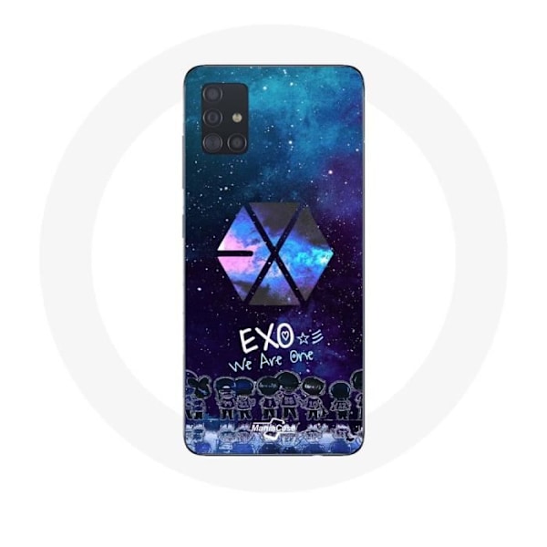 Coque för Samsung Galaxy A51 5G Exo Grupp K-pop Logotyp vi är en