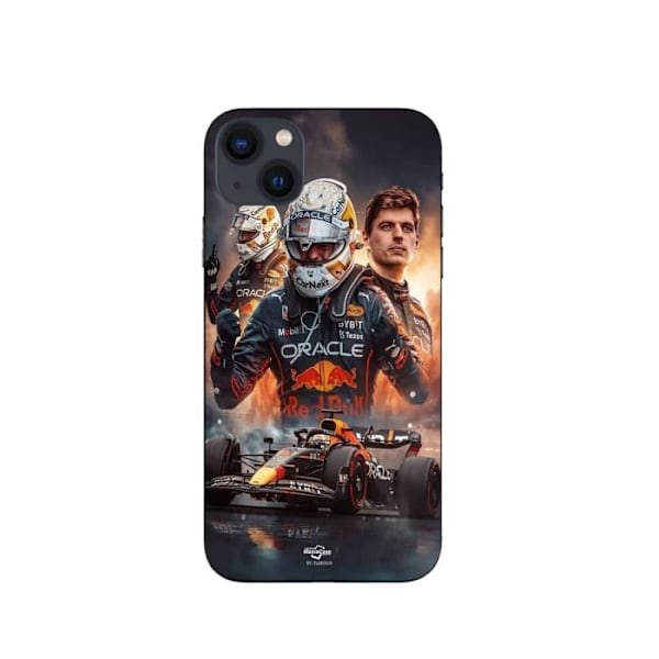 Coque maniacase för Iphone 13 Max Verstappen F1 konst tapet
