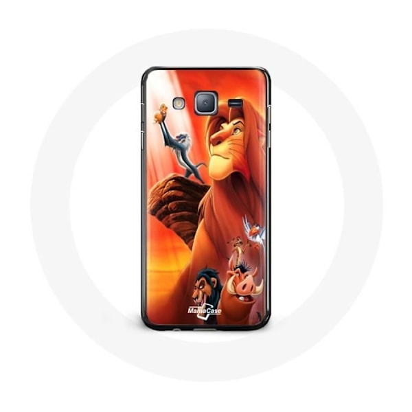 Coque för Samsung Galaxy J7 Le Roi Lion Simba och Mufasa