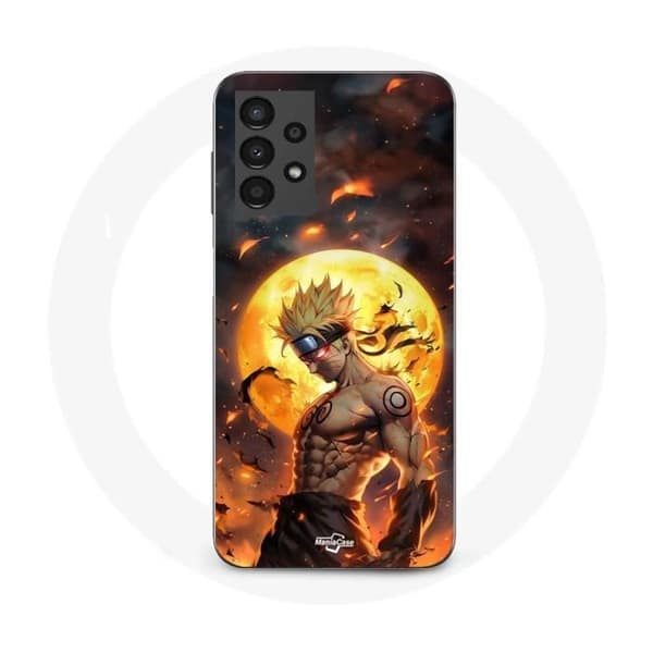 Coque - Samsung - Galaxy A13 4G - Svart - Naruto - 3D