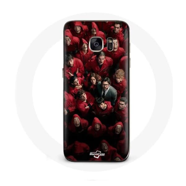 Coque för Samsung Galaxy S7 Edge La casa de papel affisch