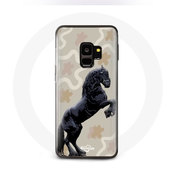 Coque för Samsung Galaxy S9 Plus Frison Svart Hästras