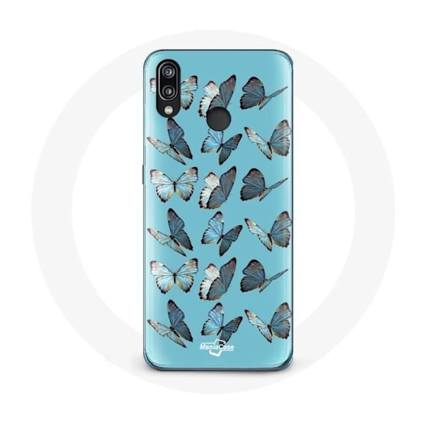 Coque - Huawei - P20 Lite - Svelte - Fjärilar - Blå Blå
