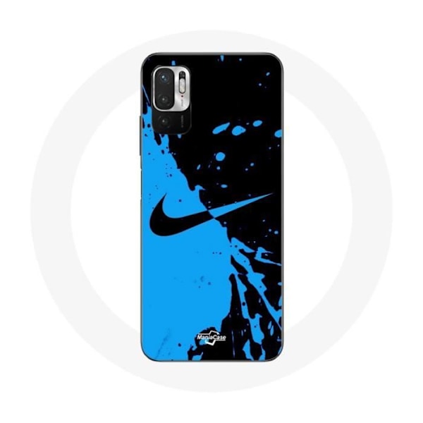 Coque för Xiaomi Redmi Note 10T 5G Nike-logga Blå och Svart
