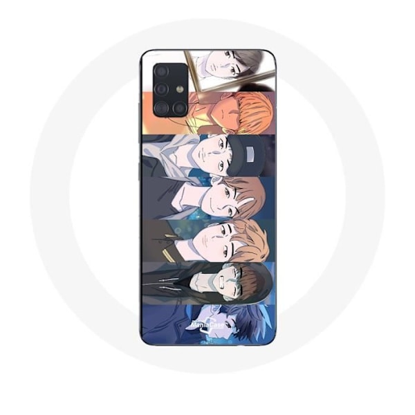 Skal för Samsung Galaxy A51 5G Bangtan Sonyeondan 7 Fates Chakho med BTS Hosu Haru Hwan Zeha Jooan Cein Dogeon